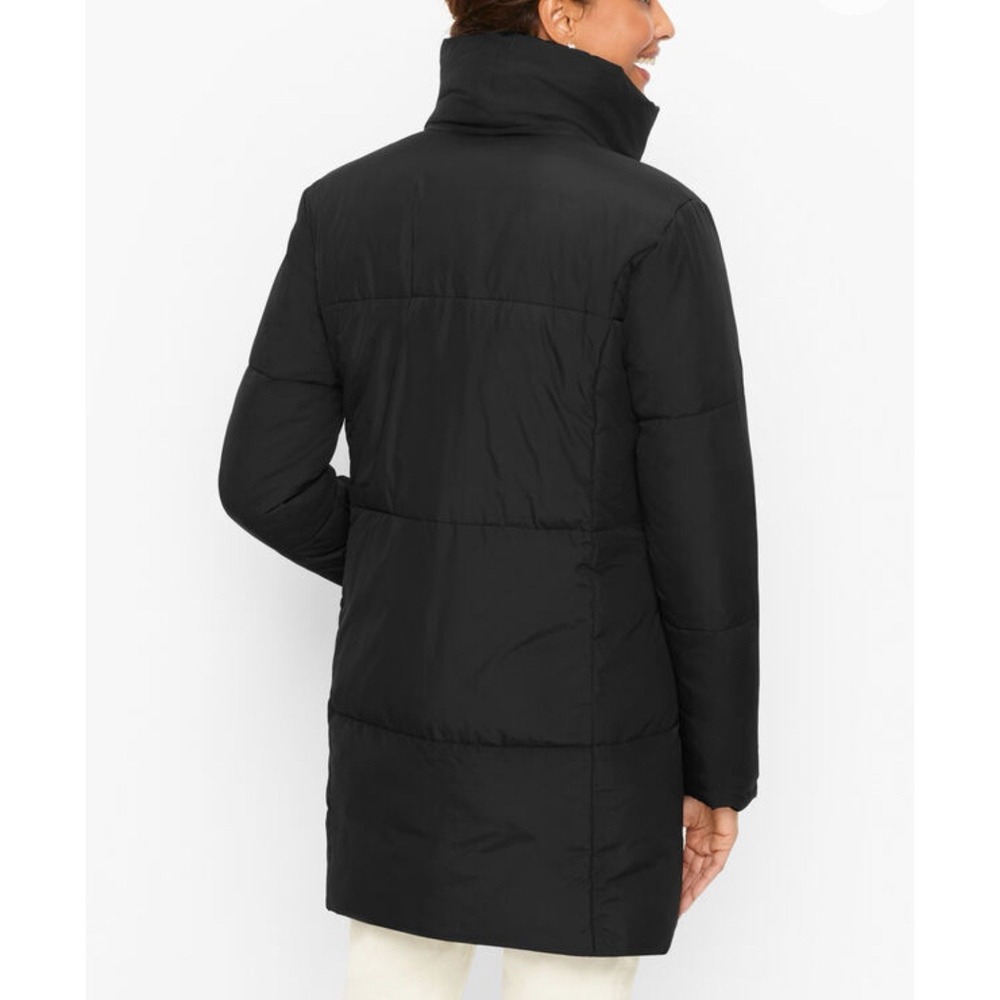 Talbots Women's Black Snap Button Down Alternativ… - image 2